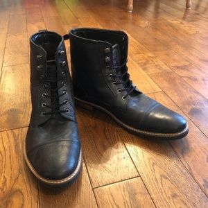 steve madden kleen cap toe boot